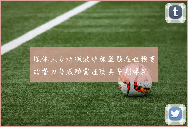 媒体人分析微波炉陈盈骏在世预赛的潜力与威胁需谨防其早期爆发